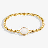 Joma Jewellery Serenity Stones White Jade Bracelet