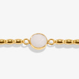 Joma Jewellery Serenity Stones White Jade Bracelet