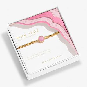 Joma Jewellery Serenity Stones Pink Jade Bracelet