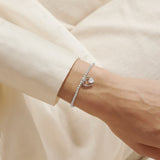 Mother's Day A Little 'First My Mum, Forever My Friend' Bracelet In Silver Plating From Joma Jewellery