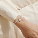 Mother's Day A Little 'Just For You Mum' Bracelet In Silver Plating From Joma Jewellery