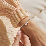 Mother's Day A Little 'Like A Mum To Me' Bracelet In Silver Plating From Joma Jewellery