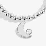 Mother's Day A Little 'Love You to the Moon & Back' Bracelet In Silver Plating From Joma Jewellery