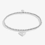 Mother's Day A Little 'Lucky to have a Mum Like You' Bracelet In Silver Plating From Joma Jewellery