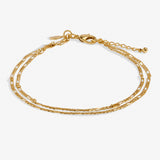 Anklet Double Figaro By Joma Jewellery