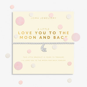 Joma Jewellery Confetti A Little Love You To The Moon and Back Bracelet