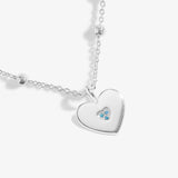 Mother's Day A Little 'Mother and Son ' Necklace  In Silver Plating From Joma Jewellery