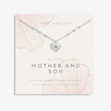 Mother's Day A Little 'Mother and Son ' Necklace  In Silver Plating From Joma Jewellery