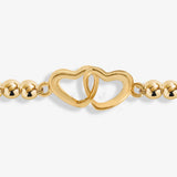 Anklet Linked Heart By Joma Jewellery