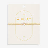 Anklet Linked Heart By Joma Jewellery