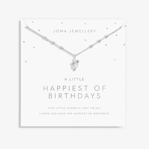 Joma Jewellery A Little Happiest of  Birthdays Necklace