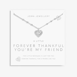 Joma Jewellery A Little Forever Thankful You Are My Friend  Necklace