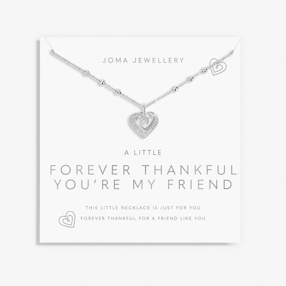 Joma Jewellery A Little Forever Thankful You Are My Friend  Necklace