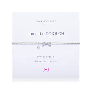 Joma Jewellery Tamaid O Ddiolch (A Little Thank You) Bracelet