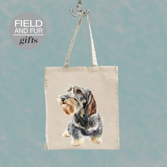 Field and Fur Gifts - Benson, Dachshund Tote Shopping Bag