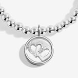 A Little 'Love And Friendship' Bracelet In Silver Plating  Bracelet  Silver  Plating  By Joma Jewellery