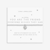 A Little 'You're The Friend Everyone Wishes They Had' Bracelet In Silver Plating  By Joma Jewellery (Copy)
