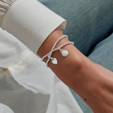 Joma Jewellery 40th Birthday' Linked Infinity Bracelets In Silver Plating Boxed