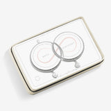 Joma Jewellery 40th Birthday' Linked Infinity Bracelets In Silver Plating Boxed