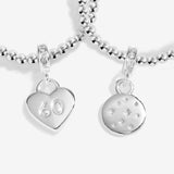 Joma Jewellery 60th Birthday' Linked Infinity Bracelets In Silver Plating Boxed
