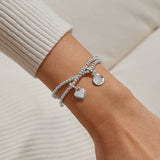 Joma Jewellery 16th Birthday' Linked Infinity Bracelets In Silver Plating Boxed