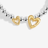 Joma Jewellery Boxed A Little 'Thank You' Silver & Gold Plated Bracelet