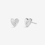 Joma jewellery Boxed A Little 'First My Mum Forever My Friend' Earrings In Silver Plating