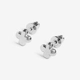 Joma jewellery Boxed A Little 'Good Luck' Earrings In Silver Plating