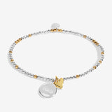 Joma Jewellery  So Loved 'Sister' Bracelet In Silver And Gold Plating