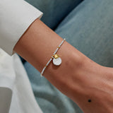 Joma Jewellery  So Loved 'Daughter' Bracelet In Silver And Gold Plating