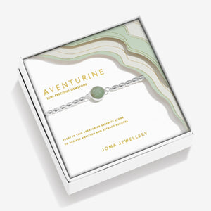 Joma Jewellery Serenity Stones Aventurine Bracelet