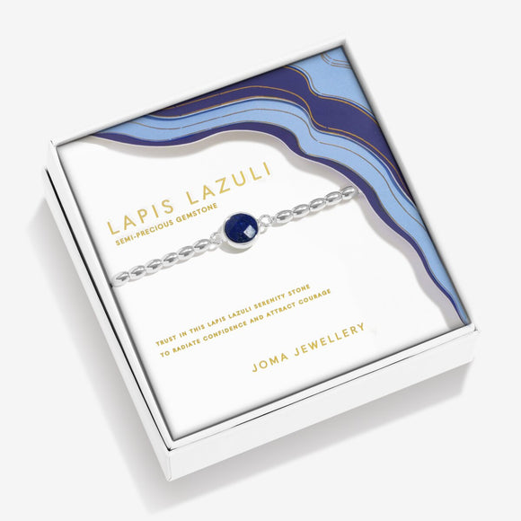 Joma Jewellery Serenity Stones Lapis Lazuli Bracelet