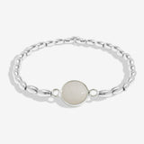Joma Jewellery Serenity Stones White Jade Bracelet