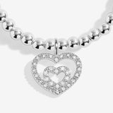 Confetti A Little 'Darling Daughter' Bracelet In Silver Plating By Joma Jewellery