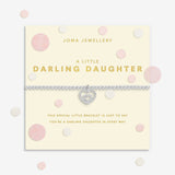 Confetti A Little 'Darling Daughter' Bracelet In Silver Plating By Joma Jewellery