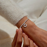 Confetti A Little 'Amazing Auntie' Bracelet In Silver Plating By Joma Jewellery