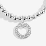 Confetti A Little 'Amazing Auntie' Bracelet In Silver Plating By Joma Jewellery