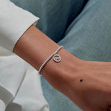 Confetti A Little 'Lovely Sister' Bracelet In Silver Plating By Joma Jewellery