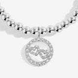 Confetti A Little 'Lovely Sister' Bracelet In Silver Plating By Joma Jewellery