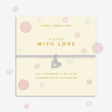 Confetti A Little 'With Love' Bracelet In Silver Plating By Joma Jewellery