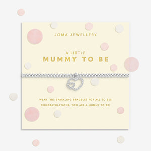 Confetti A Little 'Mummy to Be' Bracelet In Silver Plating By Joma Jewellery