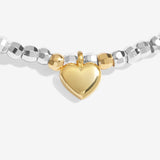 Sparkle Confetti A Little 'Fabulous Friend' Bracelet In Silver And Gold Plating By Joma Jewellery