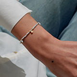 Sparkle Confetti A Little 'Season To Sparkle' Bracelet In Silver And Gold Plating By Joma Jewellery