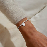 Joma Jewellery Christmas A Little 'With Love' Bracelet In Silver Plating