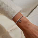 Joma Jewellery Christmas A Little 'One In A Million' Bracelet In Silver Plating