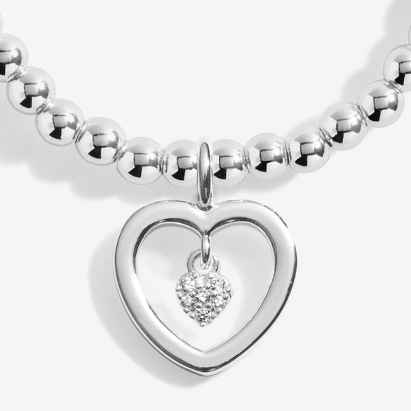 Joma Jewellery Christmas A Little 'One In A Million' Bracelet In Silver Plating
