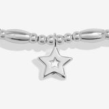 Joma Jewellery Life's A Charm 'Auntie' Bracelet In Silver Plating