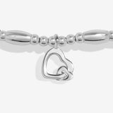 Joma Jewellery Life's A Charm 'Grandma' Bracelet In Silver Plating