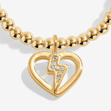 A Little 'Wonder Mum' Bracelet In Gold Plating  By Joma Jewellery