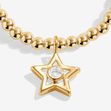 A Little 'Can't Thank You Enough' Bracelet In Gold Plating By Joma Jewellery